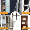 fingerprint door lock for sliding door