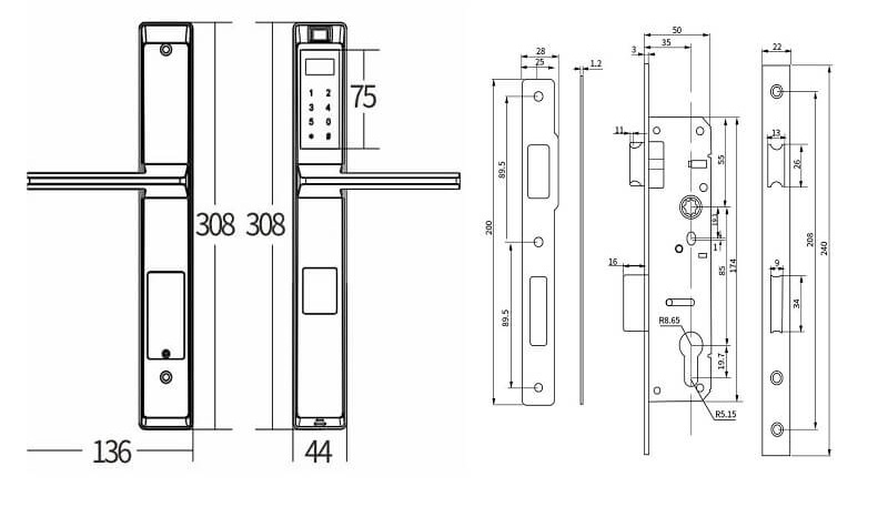 Sliding Door Lock