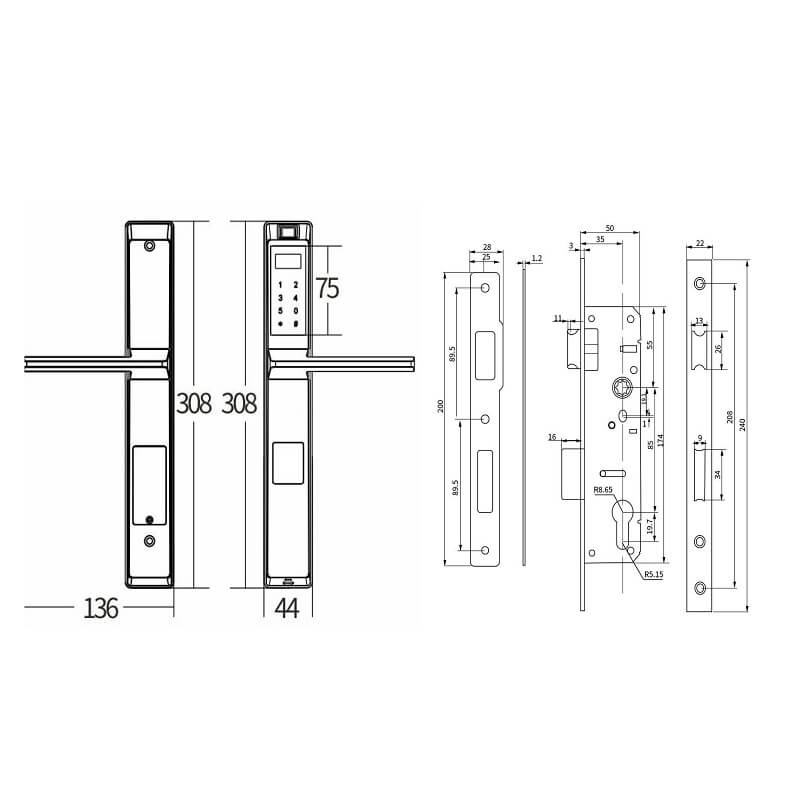 Sliding Door Lock Sliding Door Lock Automation Ilockey