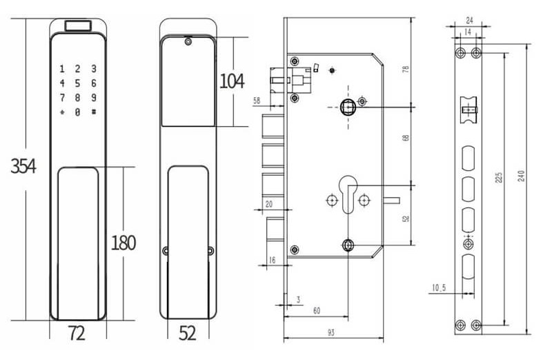 Fingerprint Entrance Lock