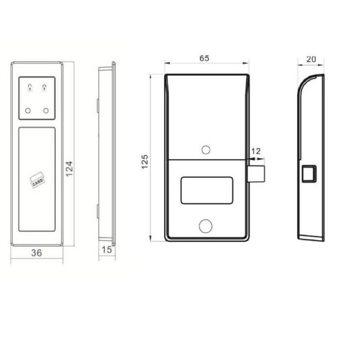 Rfid cabinet lock kit - Image 3