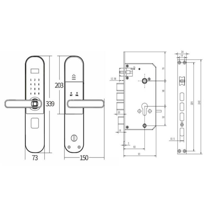 Thumbprint Door Lock - Image 2