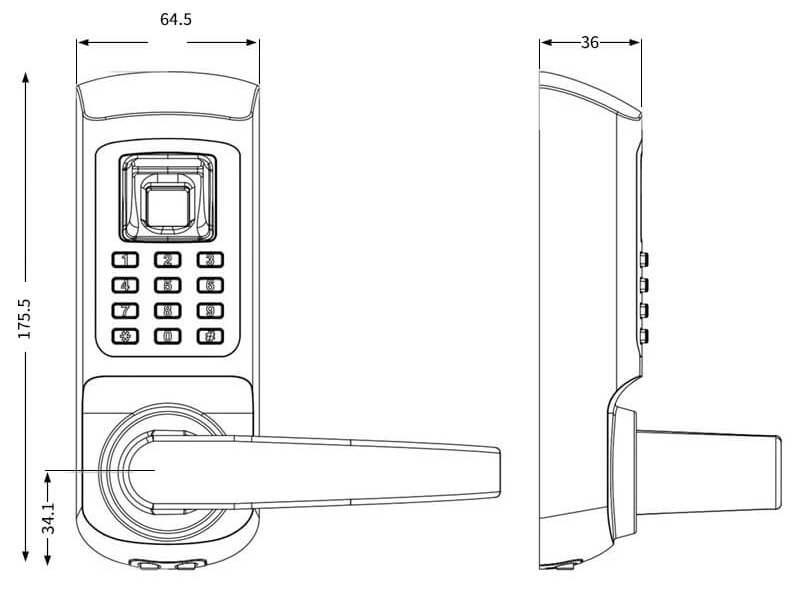 Fingerprint Door Lock for Office