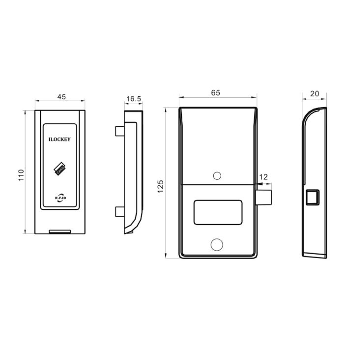 Keyless door locks non-electronic - Image 3
