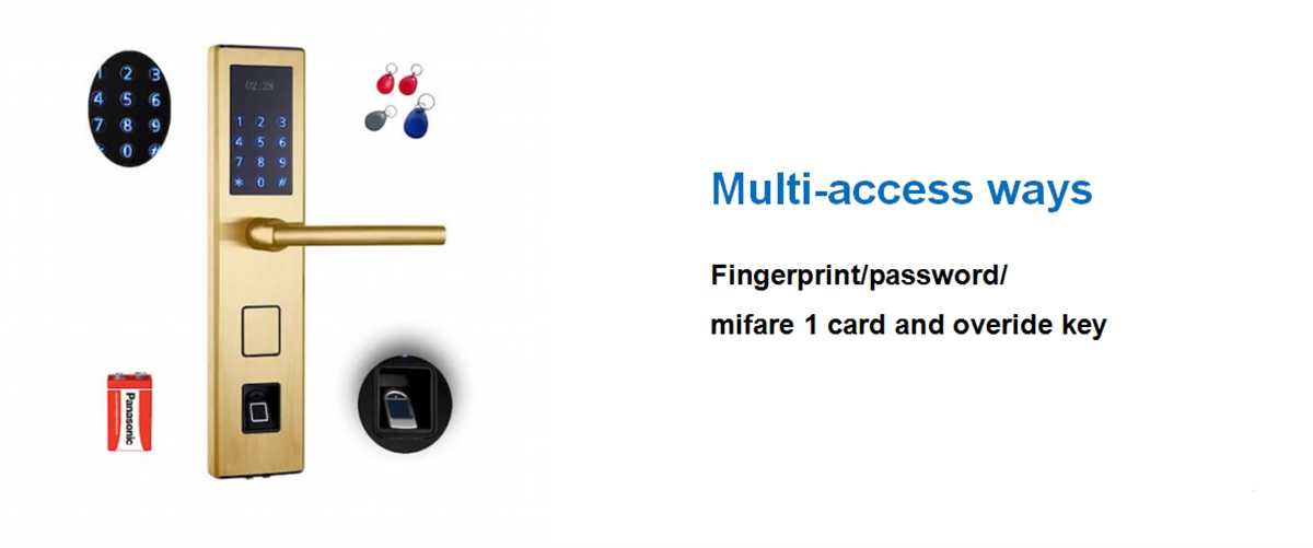 Fingerprint Enabled Door Lock