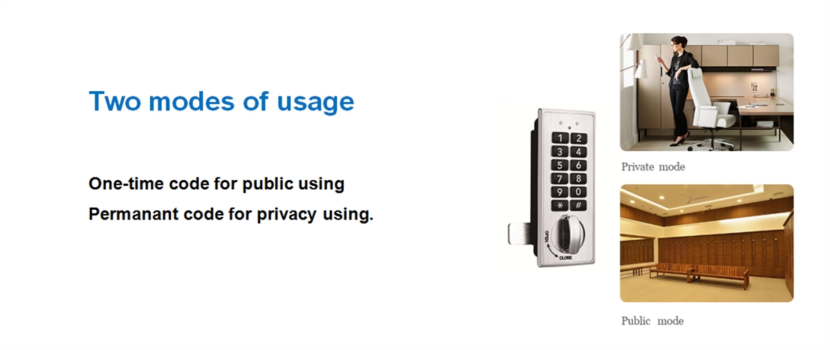 Digital keypad locker lock