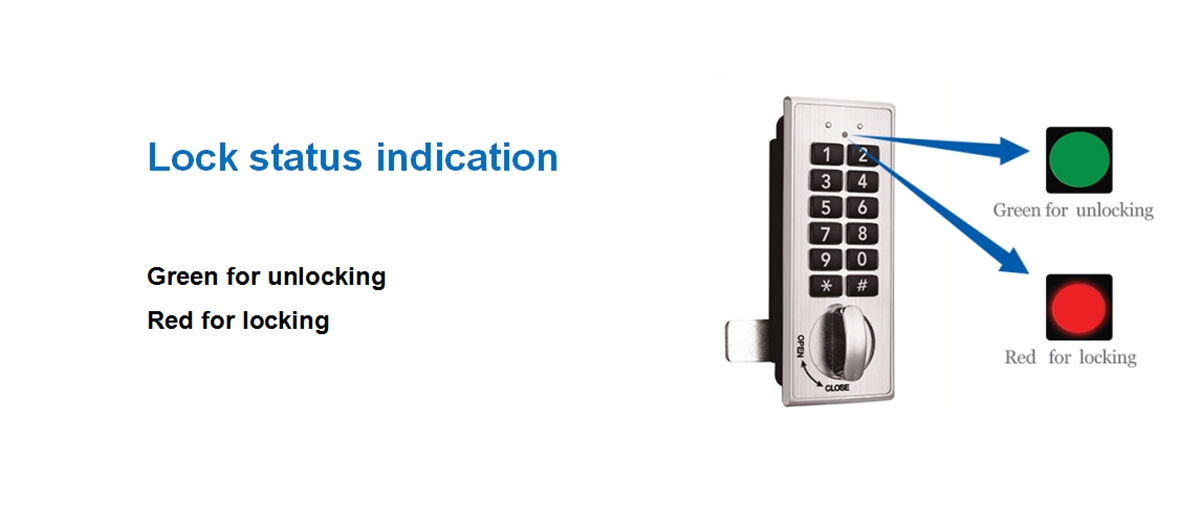 Digital keypad locker lock