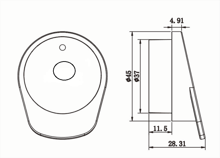 Fingerprint lock for cabinet