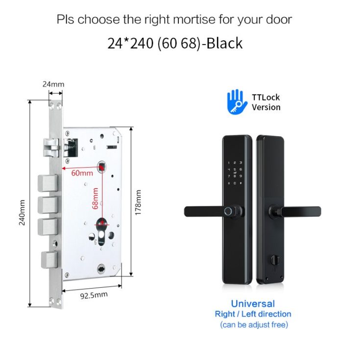 TTlock App Front Door Lock With Google Home Alex - Image 5
