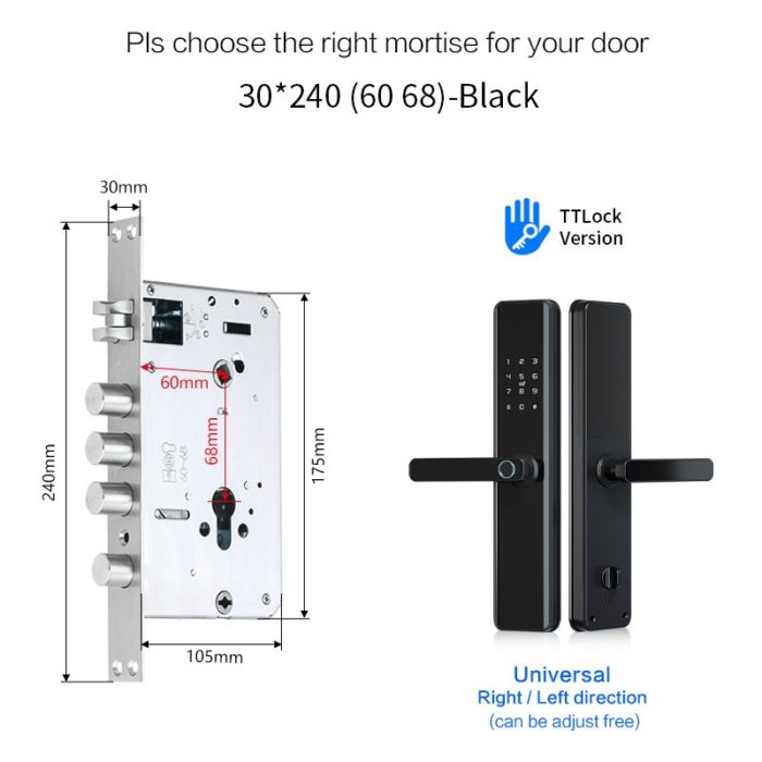 TTlock App Front Door Lock With Google Home Alex - Image 6