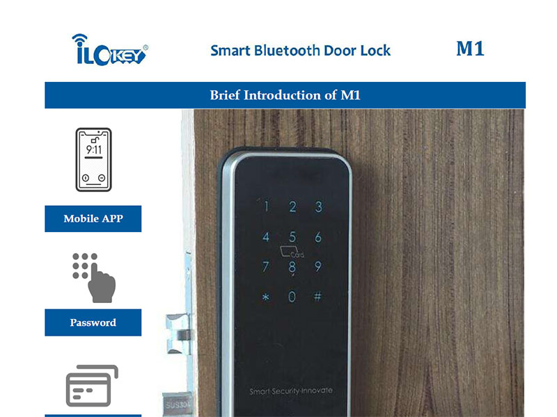 M1 Smart bluetooth locks