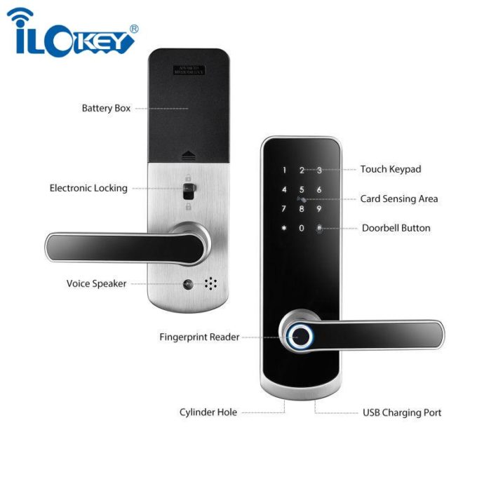 Electronic Door Lock with Tuya Smart Life APP - Image 4