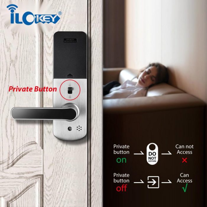 Fingerprint Handle Smart Digital Door Lock With TTlock APP - Image 4