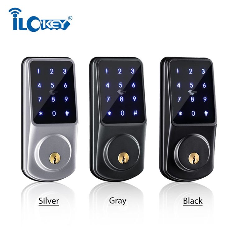 Wifi control tuya smart electronic deadbolt lock Electronic door lock