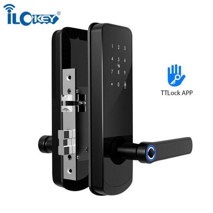 Fingerprint Handle Smart Digital Door Lock With TTlock APP - Image 3