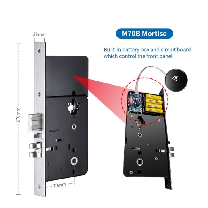 Electronic Hotel Door Lock Split Hotel Card Lock - Image 4