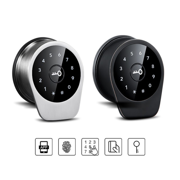 BLE APP Deadbolt Wifi Electronic Digital Door Lock without Handle - Image 4