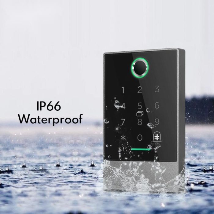 BLE Smart Aaccess Control Card Reader with Fingerprint Scanner - Image 3