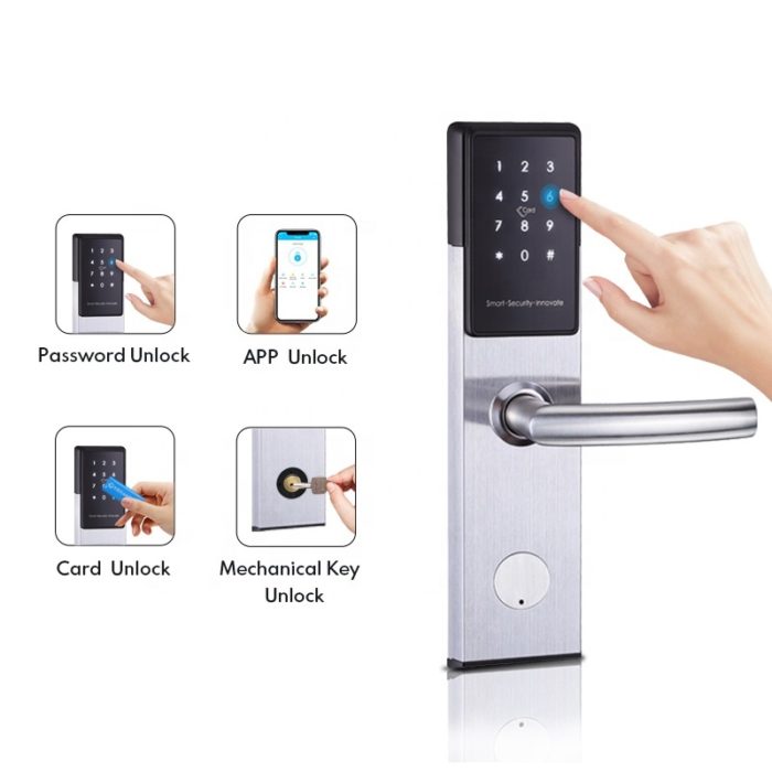 Online Hotel Lock With Mobile App Unlocking - Image 3