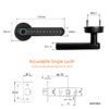 Interior door  lock with Wifi Fingerprint Smart door Lock for Home Apartment - Image 5