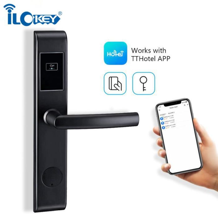 Mobile App control hotel lock with Euro Mortise - Image 7