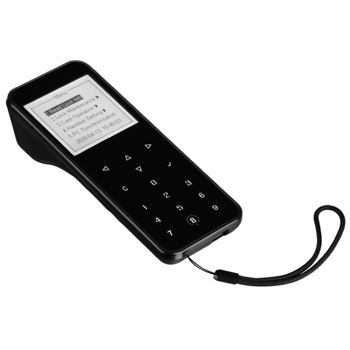 Portable LCD Handset For Hotel lock system