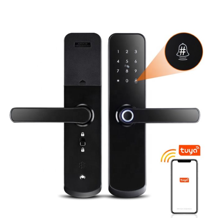 Tuya APP Wifi Electronic door lock with Euro mortise - Image 7
