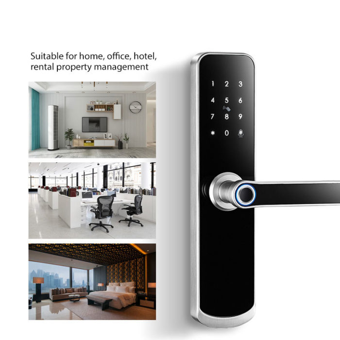 Mobile App Smart Electronic Door Lock With Google Home And Alex - Image 7