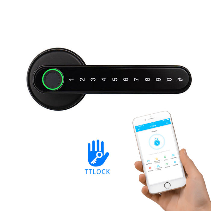 TTlock App Smart lock fingerprint handle lock - Image 2