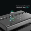 Tuya Smart Glass Door Lock For Office