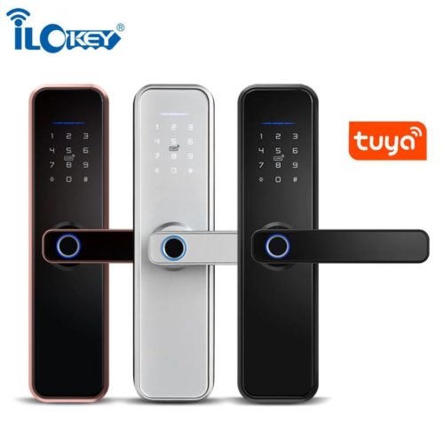 Tuya Smart Door Lock With Smart Life Tuya App