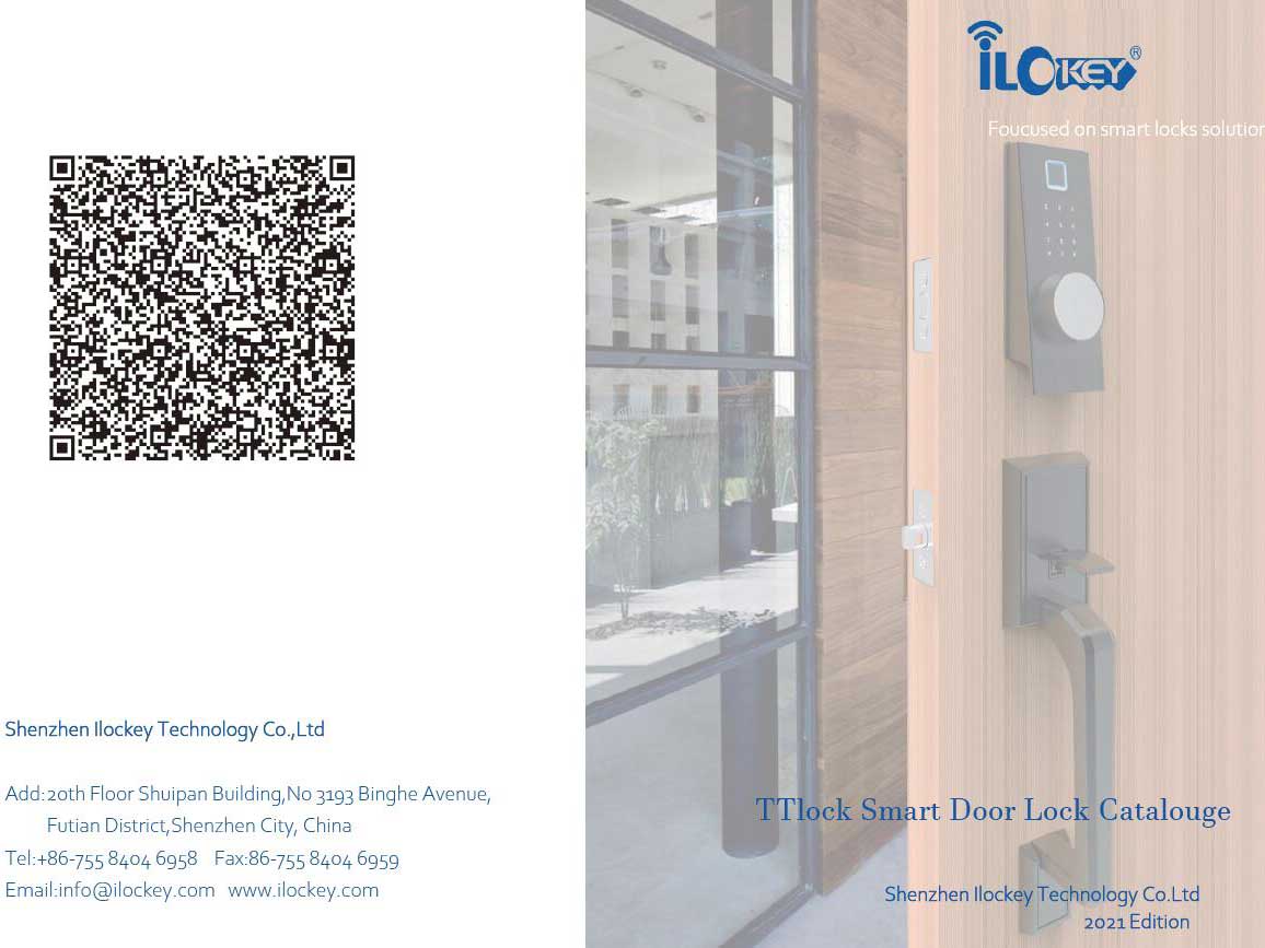 TTlock-catlogue TTlock Smart Lock Catalogue