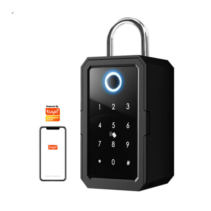 iLockey Smart Key Box Wall Mounted Portable Lock Box For AirBNB and Short Rent house - Image 4