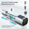 iLockey European Profile Lock Cylinder Tuya Smart Door Lock Fingerprint Electronic Lock Cylinder - Image 5