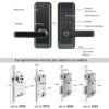 iLockey Home Security Digital Electronic Lock WIFI Smart Locks - Image 5