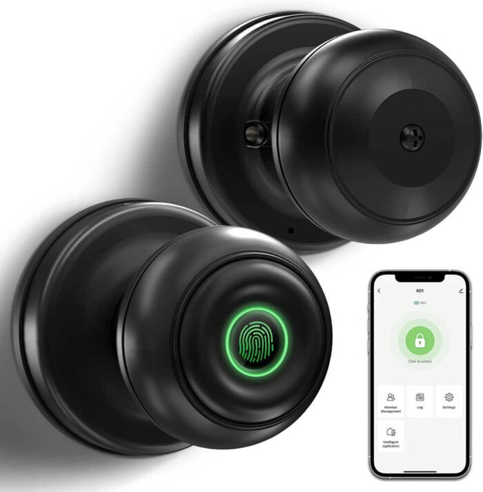 Tuya APP Smart Fingerprint  knob lock with Apple Homekit - Image 8