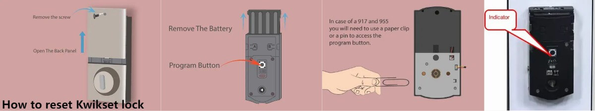 How to reset Kwikset lock