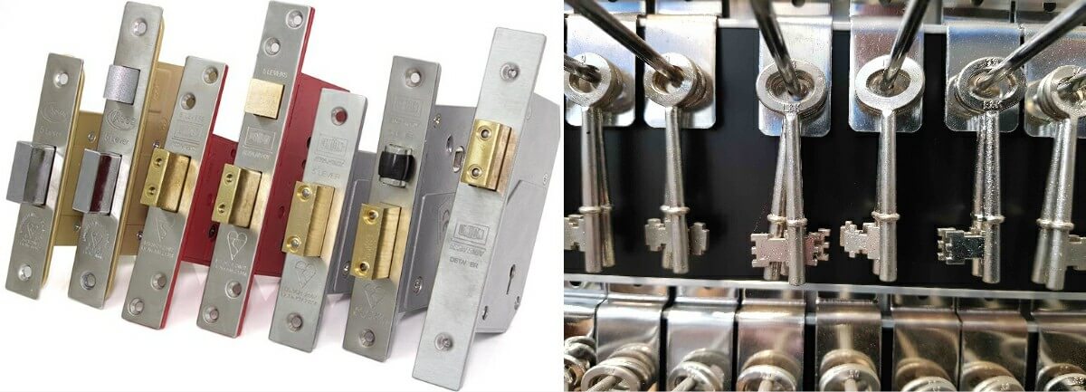 Types of mortise locks
