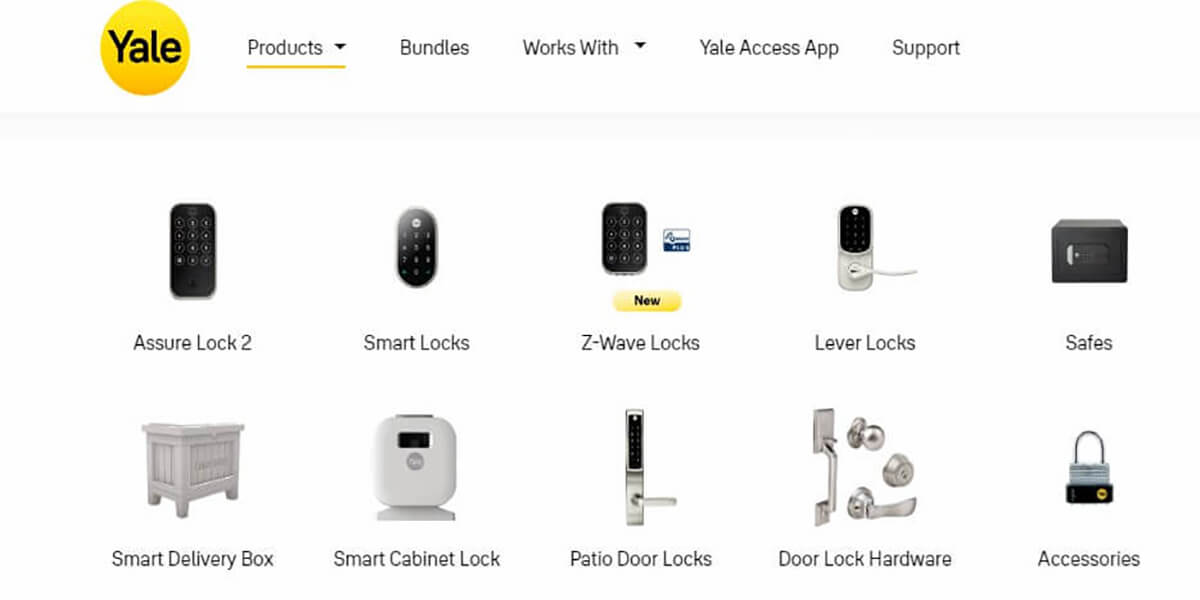 products-of-Yale-lock