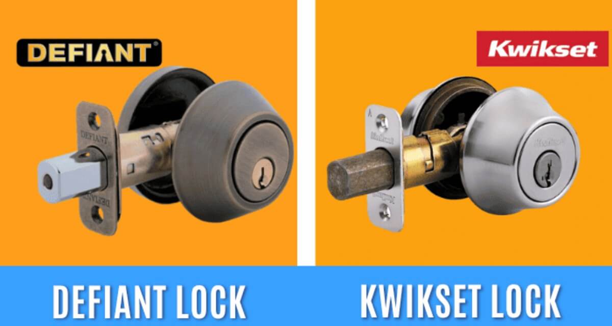 Kwikset Lock vs. Defiant Lock