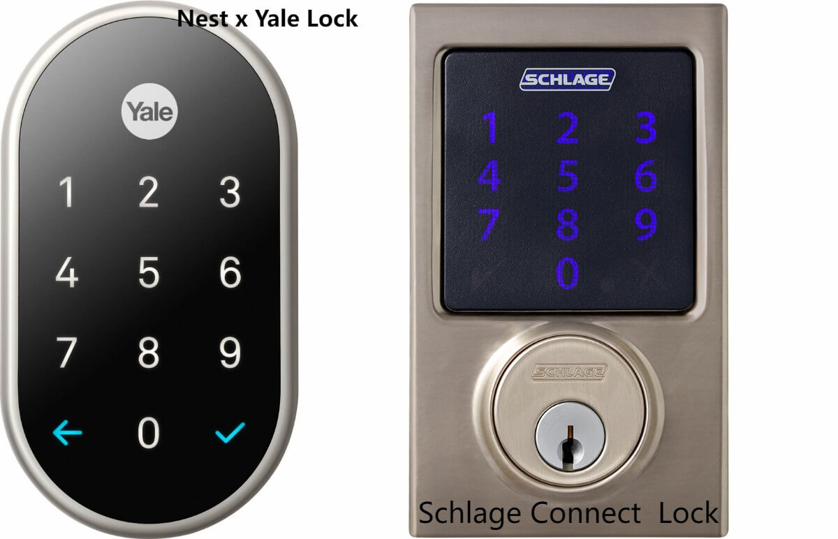 Nest x Yale vs. Schlage Connect 