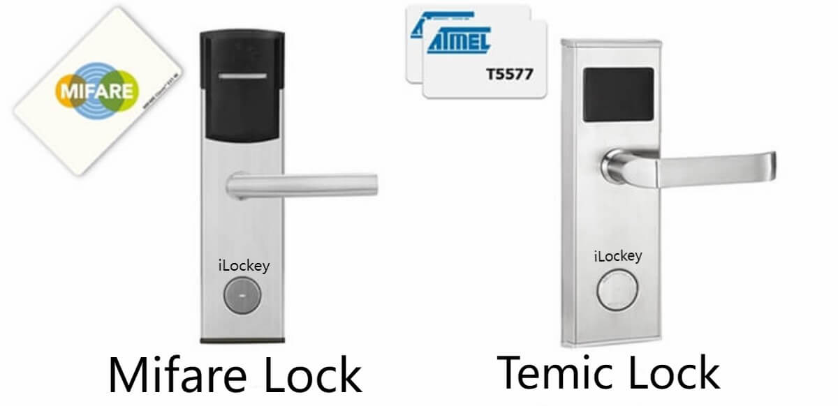  Temic card VS Mifare card