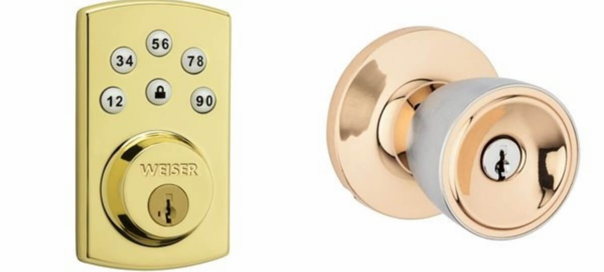 Weiser Lock Beverly entry knob
