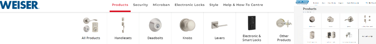 Weiser Lock vs Schlage Lock