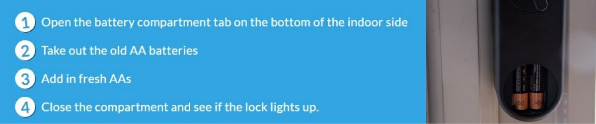 Yale Linus Smart Lock replace the battery