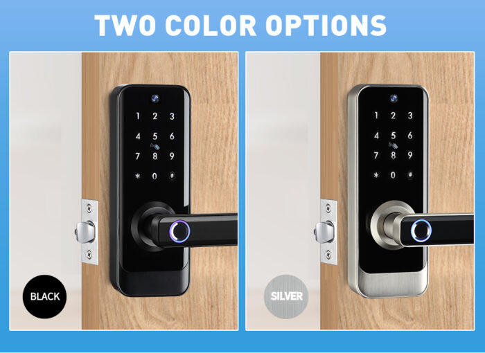 iLockey Tuya Smart Single Latch Lock series for upgrade knob set - Image 6