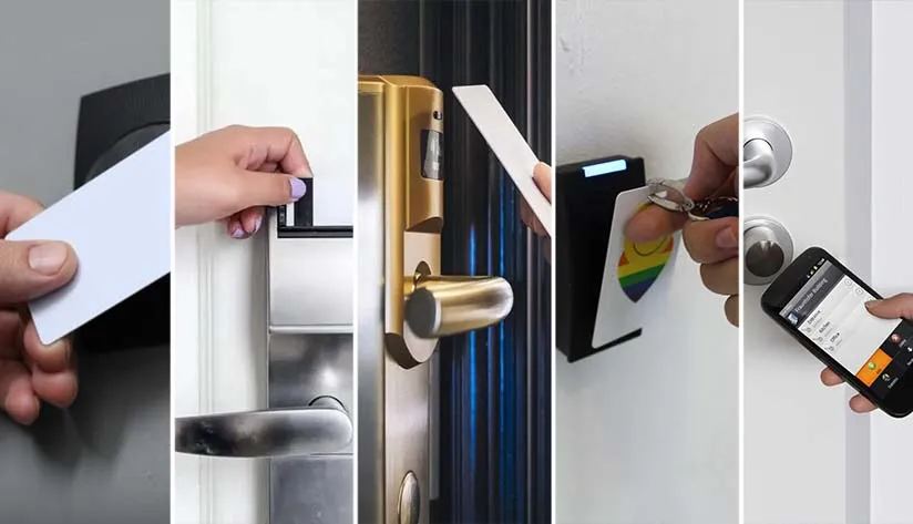 Types of Hotel RFID Lock Systems