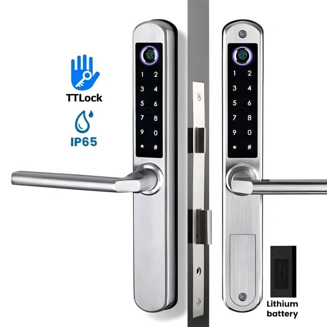 TTLock Bluetooth PVC Aluminum door Lock Series 06