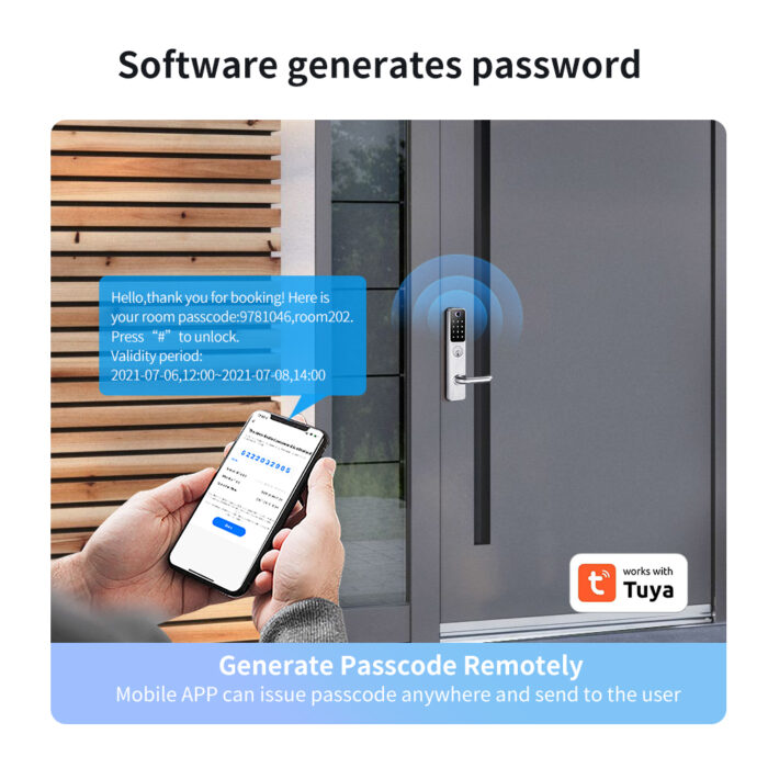 ANSI Standard Mortise Smart Lock | UL Certified 304 Stainless Steel - Image 3