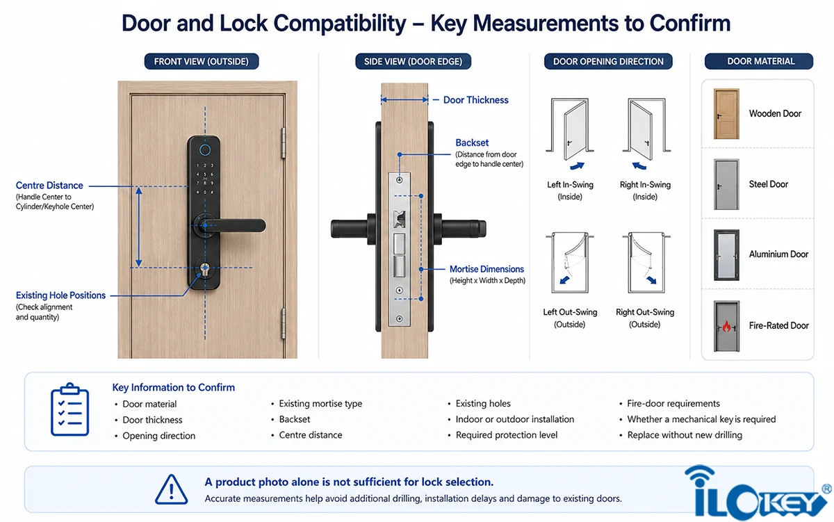 Confirm Door and Installation Compatibility
